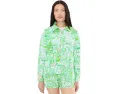 Lilly Pulitzer толстовка Eleni с защитой UPF 50+ и молнией