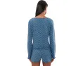 Пижамный комплект Free People Spring Break Sleep Set с ретро принтом и рюшами