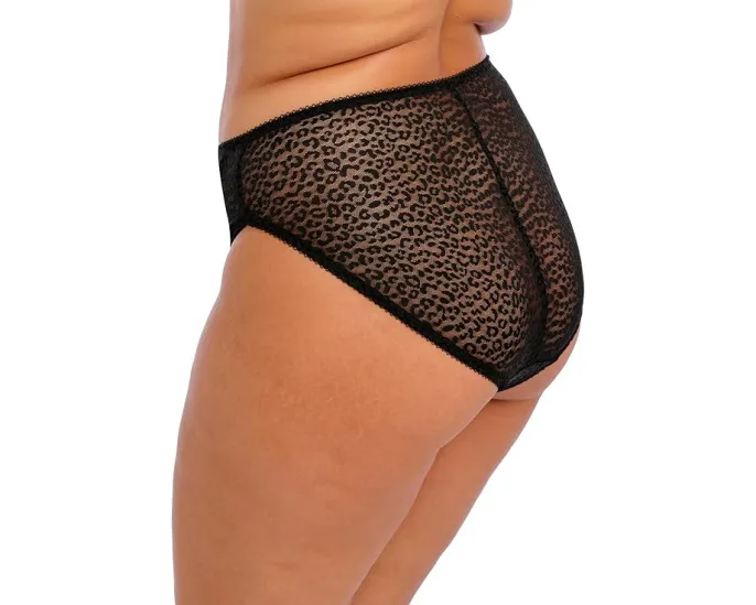 Трусы-слипы elomi Lucie High Leg с кружевом и змеиной кожей