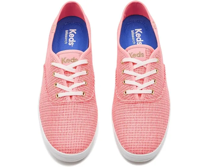 Keds Champion Seasonal классические кроссовки из холста с контрастной подошвой