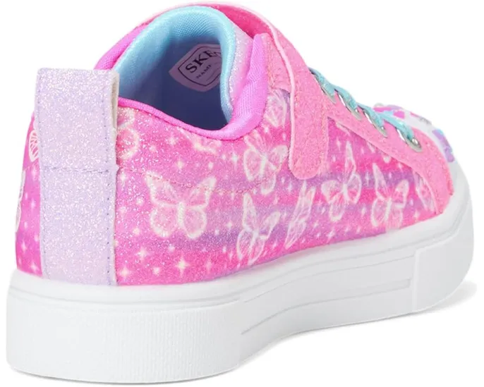 Детские кроссовки Skechers Twinkle Sparks с подсветкой и бабочками