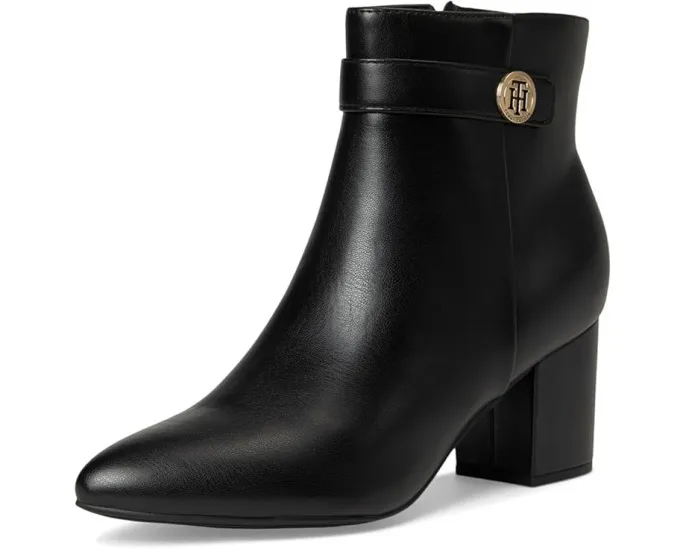 Ботильоны Tommy Hilfiger Herxi с зауженным носком и квадратным каблуком
