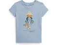 Футболка Polo Bear из хлопкового джерси для младенцев Polo Ralph Lauren Kids
