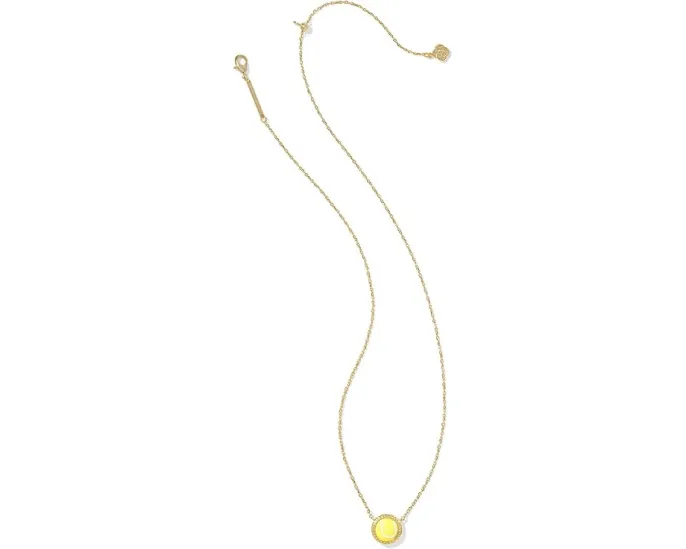 Кулон Kendra Scott с теннисной тематикой и магнезитом