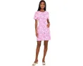 Платье Adetta Short Sleeve Stretch Shift Dress Lilly Pulitzer с кружевом