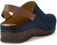 Клоги Dansko Merrin с регулируемым ремешком на пятке и пробковой подошвой