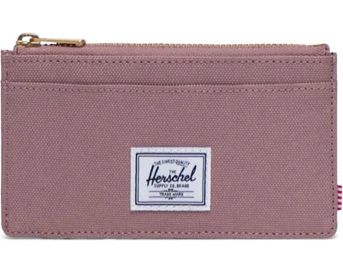 Большой картхолдер Oscar с защитой RFID и металлической молнией Herschel Supply Co.