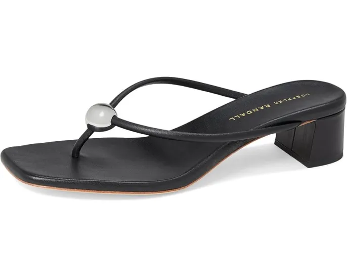 Босоножки на каблуке Loeffler Randall Odessa с металлической фурнитурой