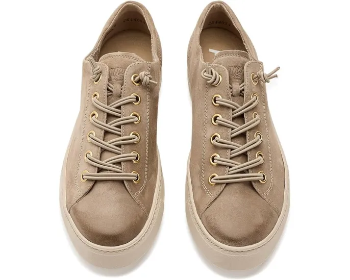 Кроссовки Paul Green Hadley из кожи с круглым носком и латексной подошвой