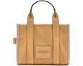 Маленькая сумка-тоут Marc Jacobs из замши с тисненым логотипом