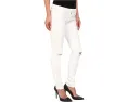 Джинсы DL1961 Emma Skinny с потертостями в стиле Dove White