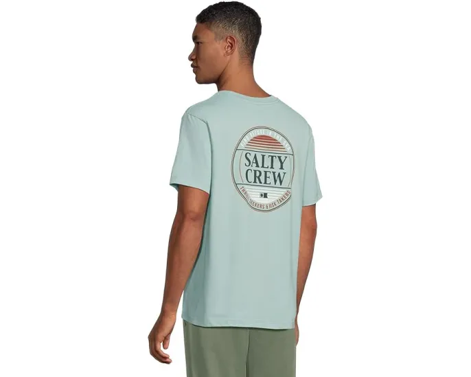 Футболка Salty Crew Simple Fade с коротким рукавом и принтом