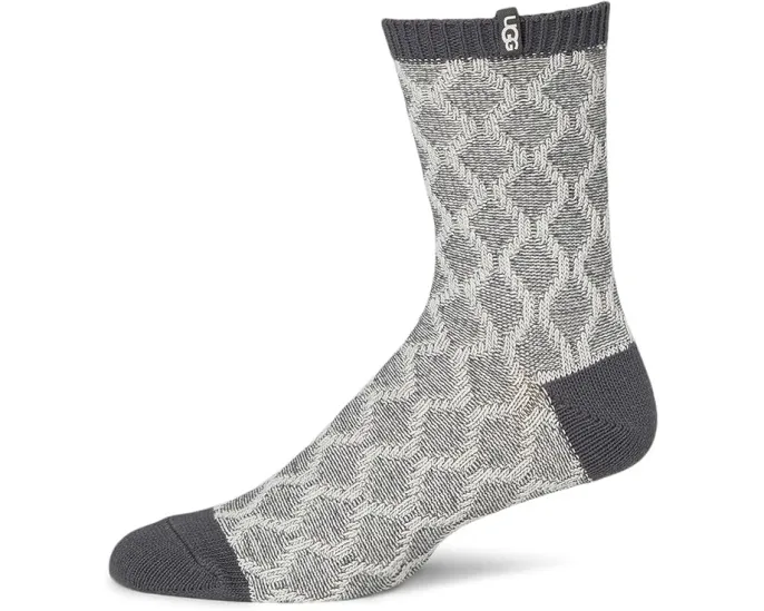 Носки UGG Elliot Sock с рельефным узором из мягкой хлопковой смеси
