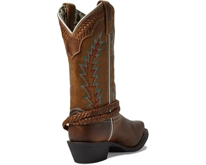 Ковбойские сапоги Laredo Knot in Time с плетеным ремешком и квадратным носком