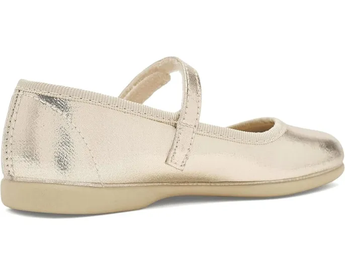 Туфли Childrenchic Mila Mary Jane из серебристой кожи