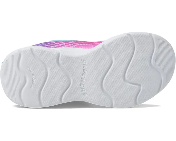 Кроссовки Skechers Wavy Beams Ombre Express со светящейся подошвой