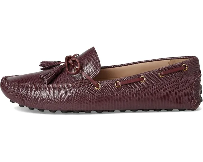 Лоферы Cole Haan Gissella Drivers с круглым носком и плетеной деталью