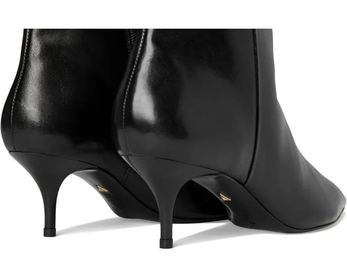 Ботинки Schutz Mikki Mid из замши на шпильке с острым носком