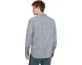 Рубашка Faherty Movement Brushed из смесовой ткани с начесом и карманом