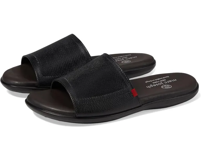 Мужские шлепанцы South Street из кожи с открытым мысом от Marc Joseph New York