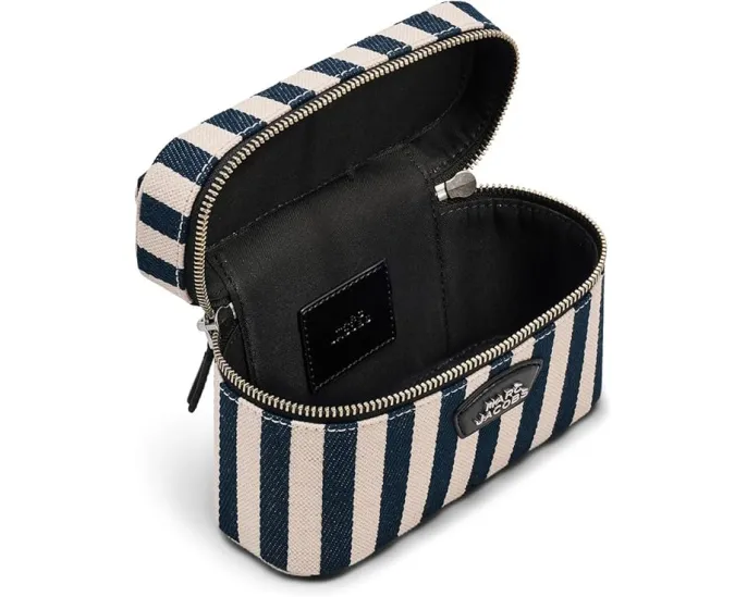 Сумка для косметики Marc Jacobs из полосатого холста The Stripe Canvas Everyday Vanity
