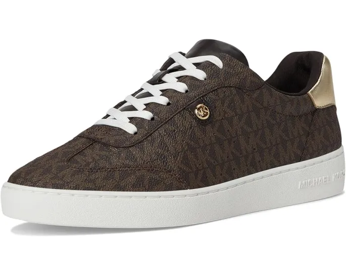 Кроссовки MICHAEL Michael Kors Scotty Lace Up из мягкой кожи с текстильной подкладкой