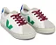 Детские кроссовки VEJA Small Esplar Laces на шнурках с кожаным верхом