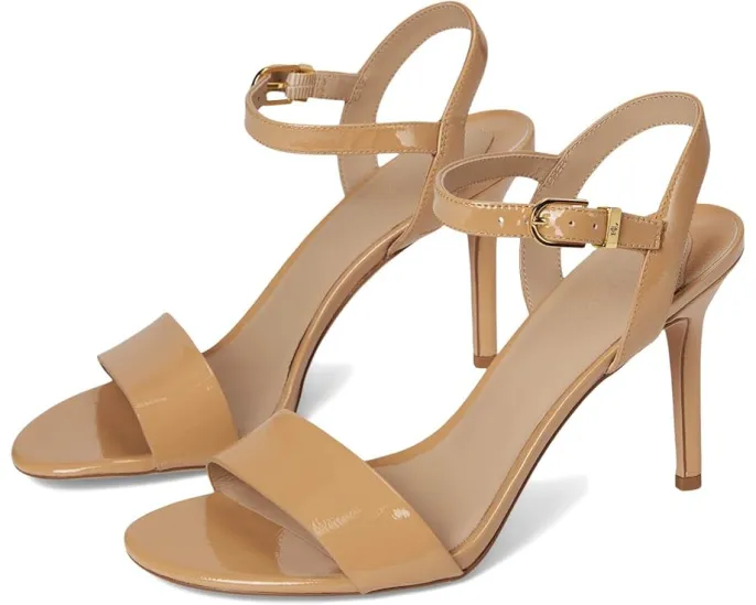 Босоножки Lauren Ralph Lauren Gwen из лакированной кожи с эффектом креш на платформе