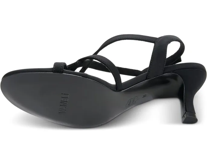 Босоножки Monde на низком каблуке от Vaneli с квадратным носком