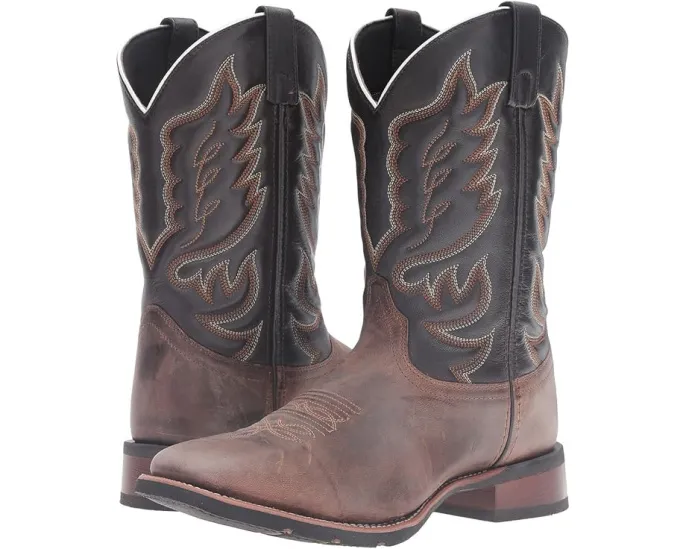 Ковбойские сапоги Laredo Montana с вышивкой и квадратным носком