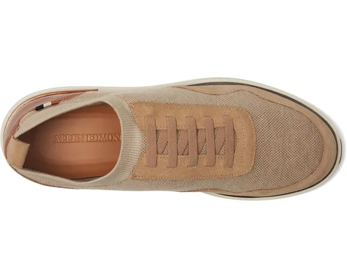 Мокасины Allen Edmonds Easton Slip-on с кожано-текстильным верхом