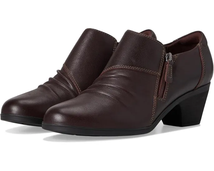 Туфли Clarks Emily 2 Braley с миндалевидным носком и молнией