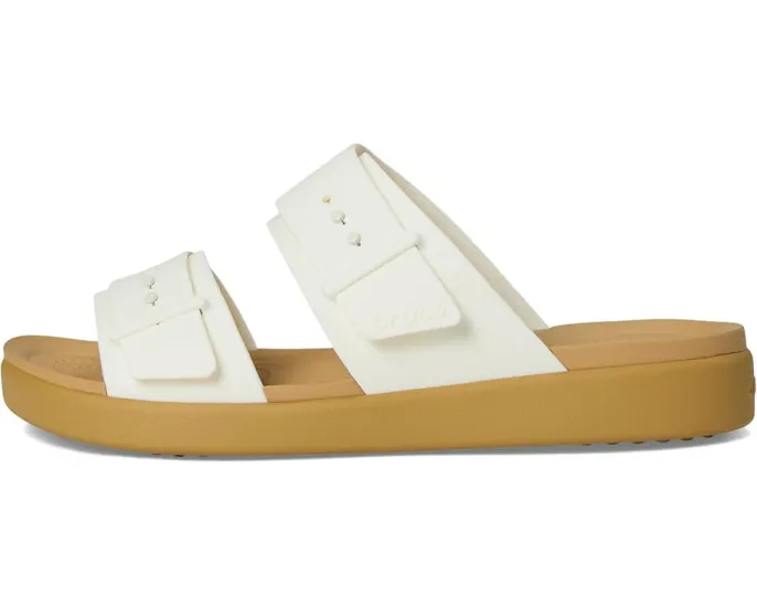 Босоножки Crocs Brooklyn Buckle Low Wedge на платформе