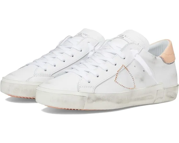 Кроссовки Philippe Model PRSX Low с принтом и уникальной подошвой
