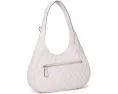 Сумка-хобо Atabey из стеганой экокожи с защитными ножками GUESS