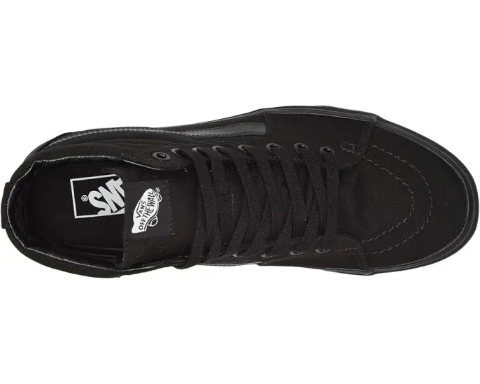 Высокие кроссовки Vans SK8-Hi с кожано-тканевым верхом и подошвой из каучука