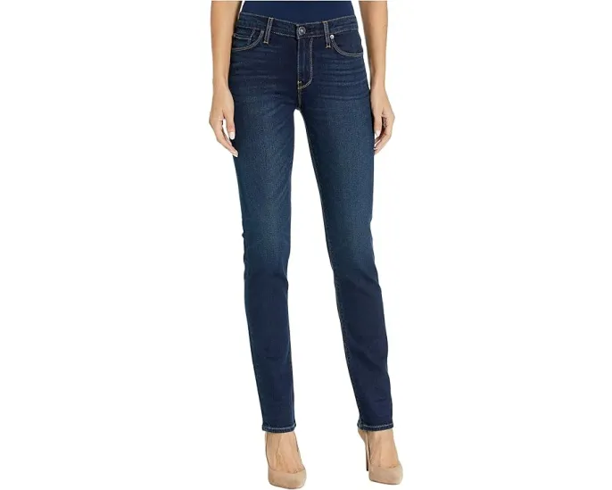Hudson Jeans джинсы Nico Mid-Rise Straight с посадкой средней высоты