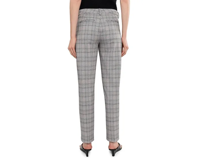 Брюки Liverpool с завышенной талией Kelsey Mid-Rise длиной 29 дюймов (73.66 см) из ткани glen plaid
