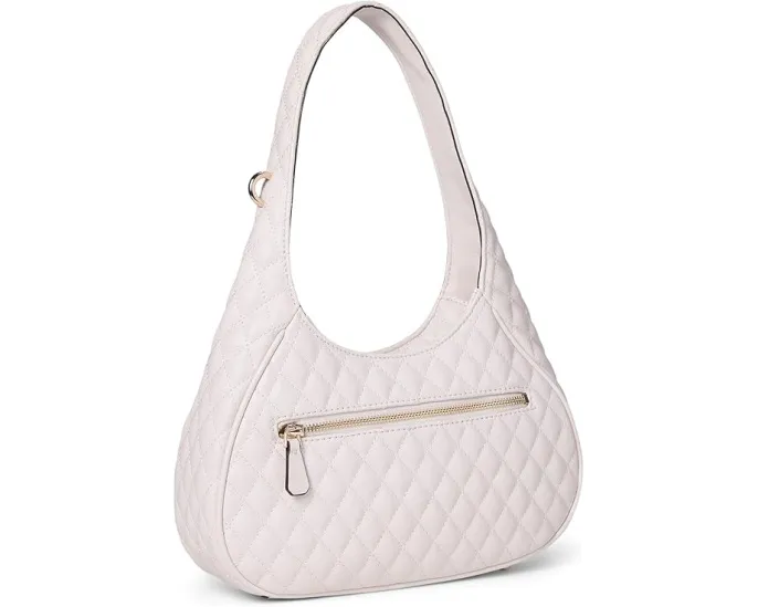 Сумка-хобо Atabey из стеганой экокожи с защитными ножками GUESS