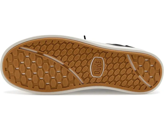 Hey Dude Kids Paul Pro Classic с гибким кожаным верхом и стелькой ЭВА