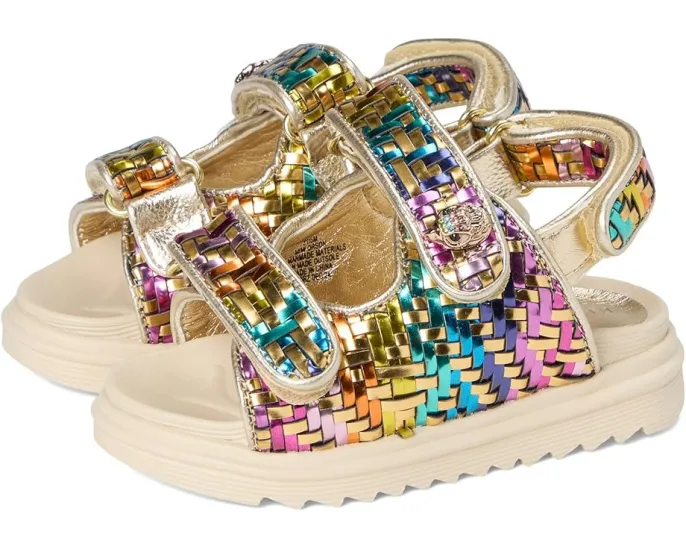 Kurt Geiger London Kids Mini Orson сандалии на липучке для малышей