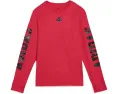 Футболка Adidas Sportswear Camo Lineage с длинным рукавом и камуфляжным принтом