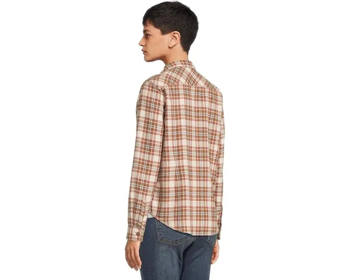 Royal Robbins оверсайз рубашка Lieback из органического хлопка в клетку