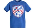 Футболка ChalkTalk SPORTS Kids для футбола с принтом Soccer USA