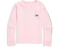 Футболка с длинным рукавом и карманом Vineyard Vines для детей
