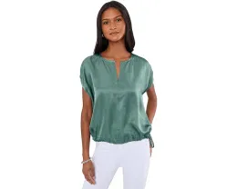 Lightweight Satin Shimmer Square Top