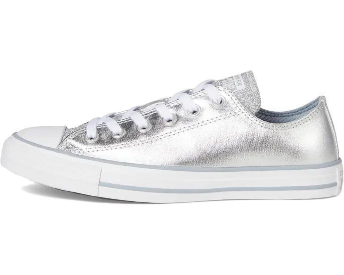 Converse Кроссовки Chuck Taylor All Star Sparkle с блестками и металлическим канвасом