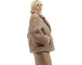 UGG Gertrude короткое пальто из плюша с воротником лацканы и утепленными карманами