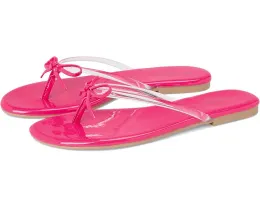 Сандалии Wish List Clear Patent V Leather от Seychelles с бантиком