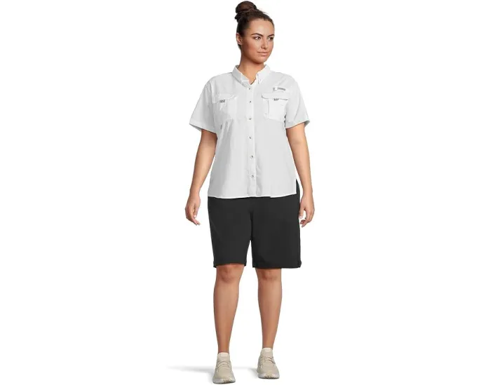 Columbia Plus Size Bahama II с коротким рукавом и защитой UPF 50